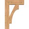 Ekena Millwork Westlake Block Smooth Bracket w/ Offset Brace, Western Red Cedar, 7 1/2"W x 24"D x 36"H BKT0806X24X36WTL05SWR - alternate 2
